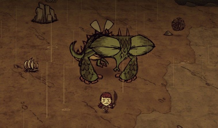 饥荒四大boss在当季节什么时候来。我整天担