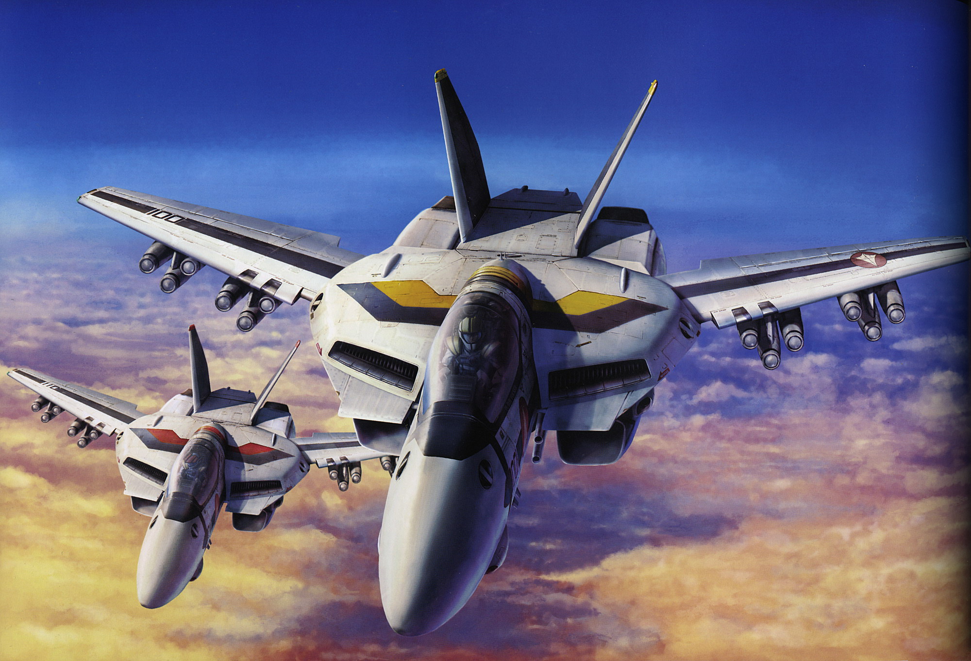 超完美超时空要塞MACROSS初代 VF-1S 真正