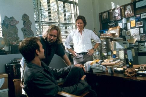 Eric Stoltz, Roger Avary and James Van Der Beek in The Rules of Attraction
