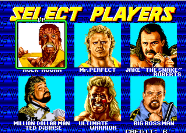 WWF 狂热摔跤英文版下载硬盘版_MAME