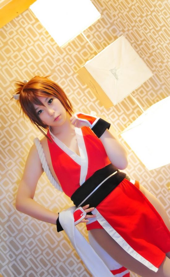 不知火舞性感来袭cosplay