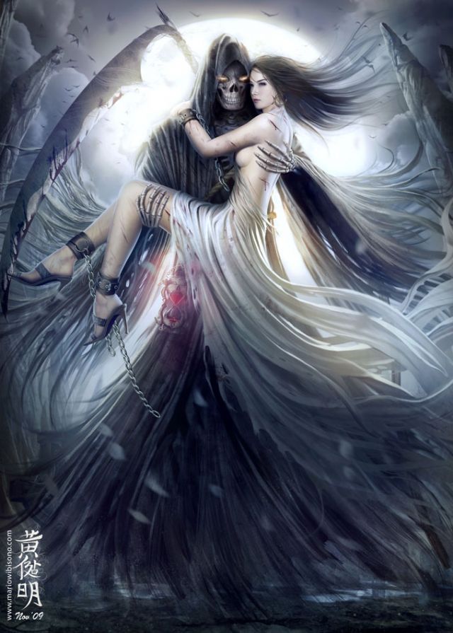 黄健明笔下的游戏美女完整页