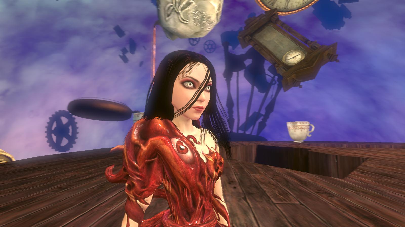 《爱丽丝:疯狂回归》性感的触手装-无敌的一套