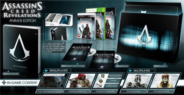 育碧公布《刺客信条：启示录》“Animus Edition”特别版