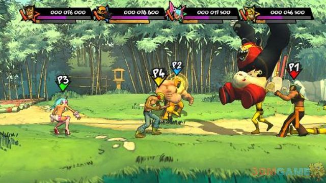 2D横版过关游戏《Lucha Fury》截图公布