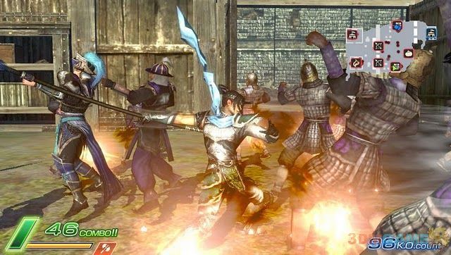 《真三国无双Vita》最新游戏截图放出