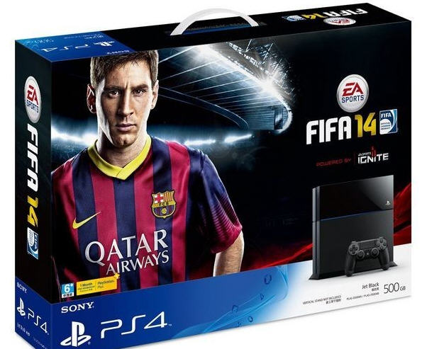 PS4 FIFA14同捆版日期价钱宣告 仅卖3480港币