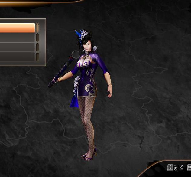 真三国无双7甄宓性感短旗袍网袜mod