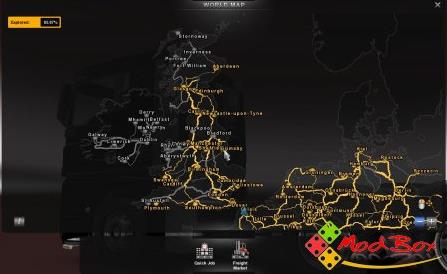 欧洲卡车模拟2 20个城市新地图 下载
