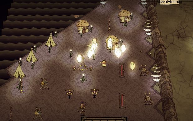 饥荒基地布局截图