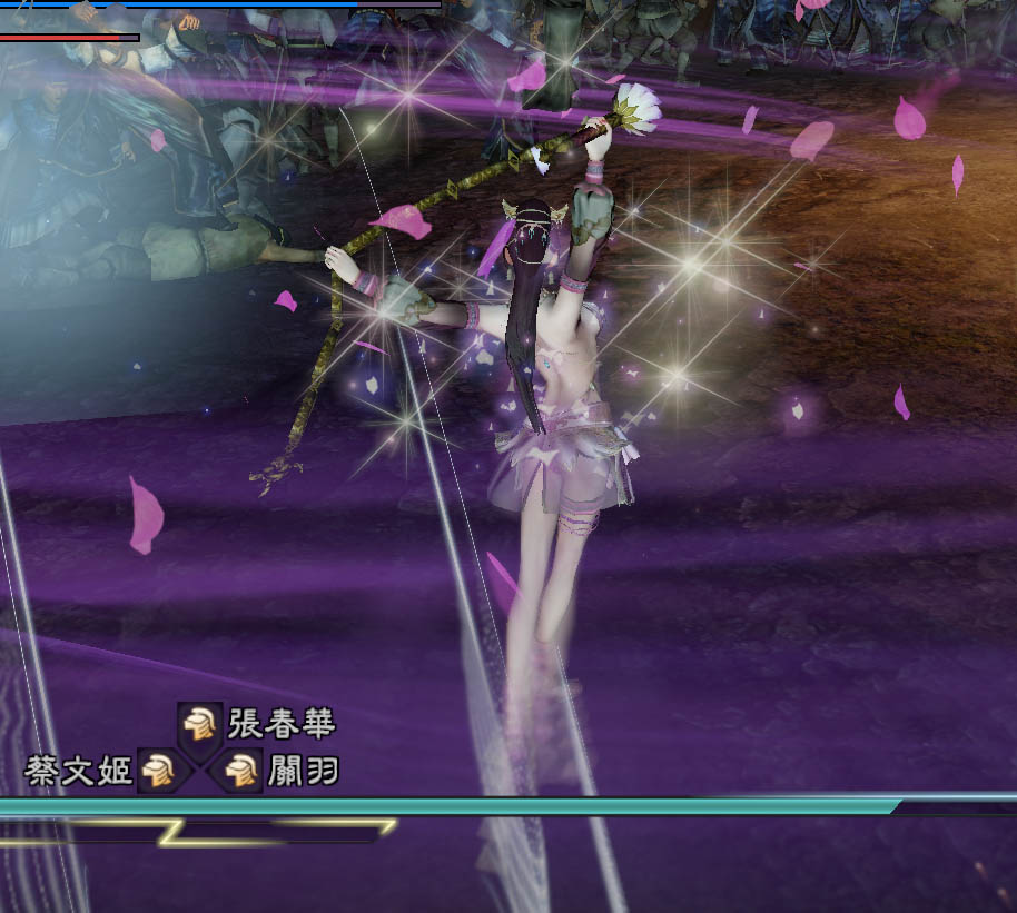 真三国无双7貂蝉粉色超短裙MOD