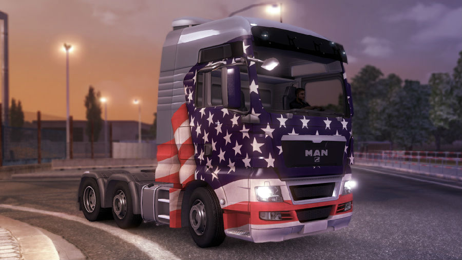 欧洲卡车模拟2最新mod ETS2喷漆包:美国_乐游网