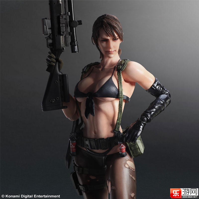 《合金装备5:幻痛》女狙击手性感手办