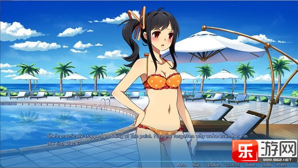 《樱花沙滩》登陆Steam 二次元泳装美少女来袭_乐游网