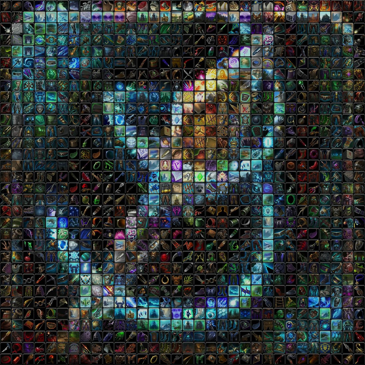 魔兽小图大用法 来看神级魔兽世界拼图完整页