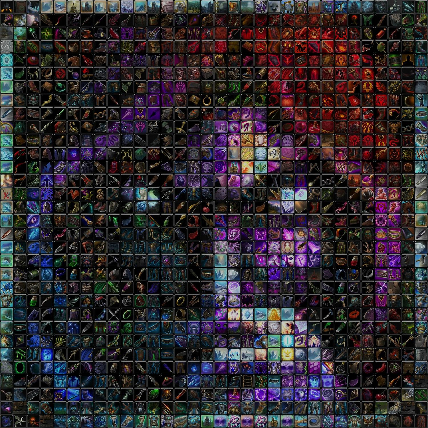 魔兽小图大用法 来看神级魔兽世界拼图完整页