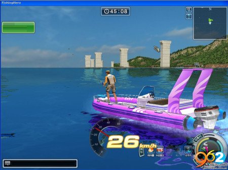 真实3D海钓网游《钓鱼王》韩国内测