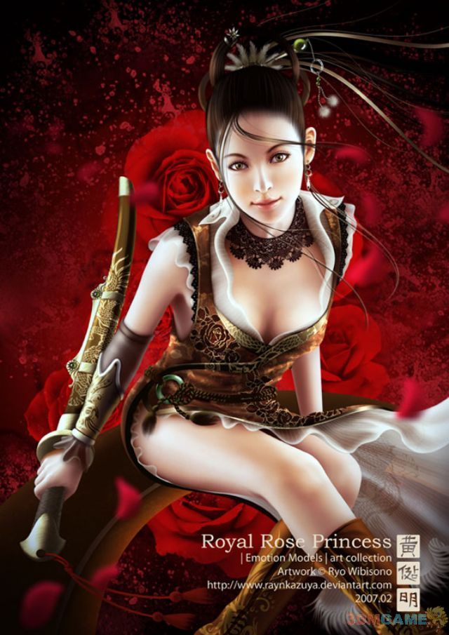 全世界45张最性感美女游戏插画