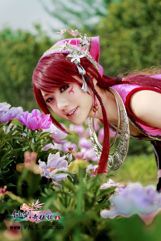 俏皮可爱仙剑5官方小蛮cos公布